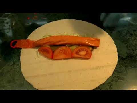 Making of sandwich wrap